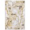 World Rug Gallery Contemporary Chic Abstract Design Area Rug 5' X 7' Yellow 937YELLOW5X7 - alternate 7